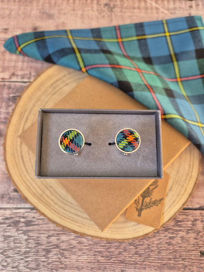 MacLeod Tartan Cufflinks