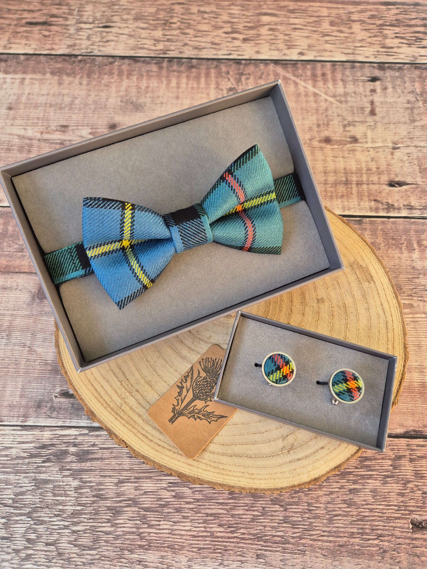 MacLeod Tartan Bow Tie