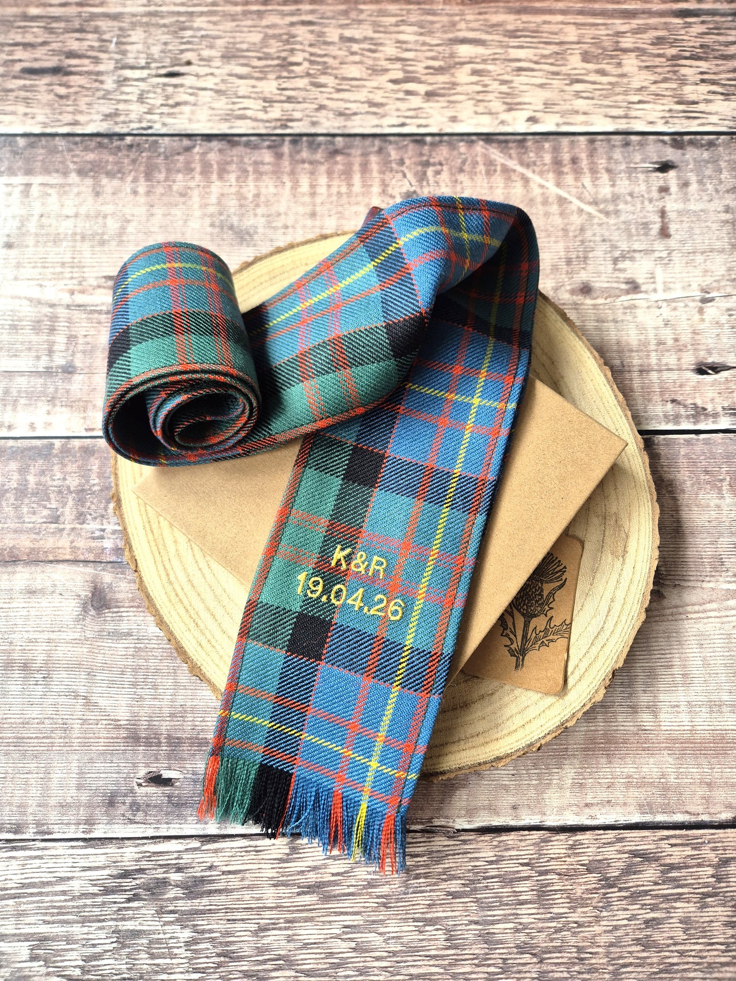 Cameron Tartan Handfasting