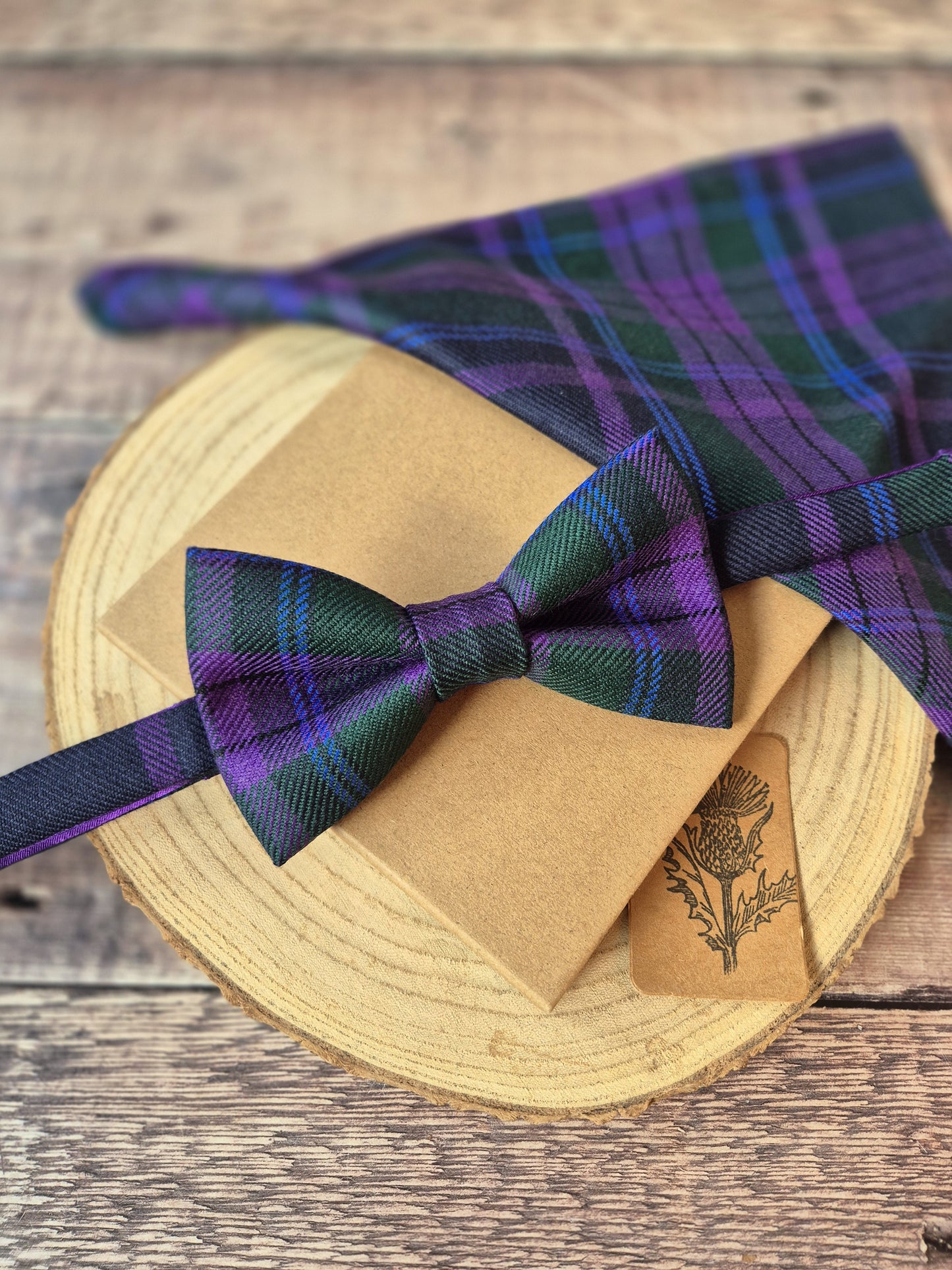 Spirit Of Scotland Tartan Bow Tie