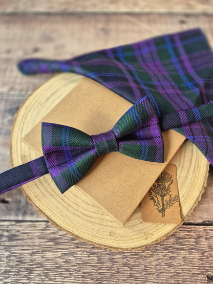 Spirit Of Scotland Tartan Bow Tie