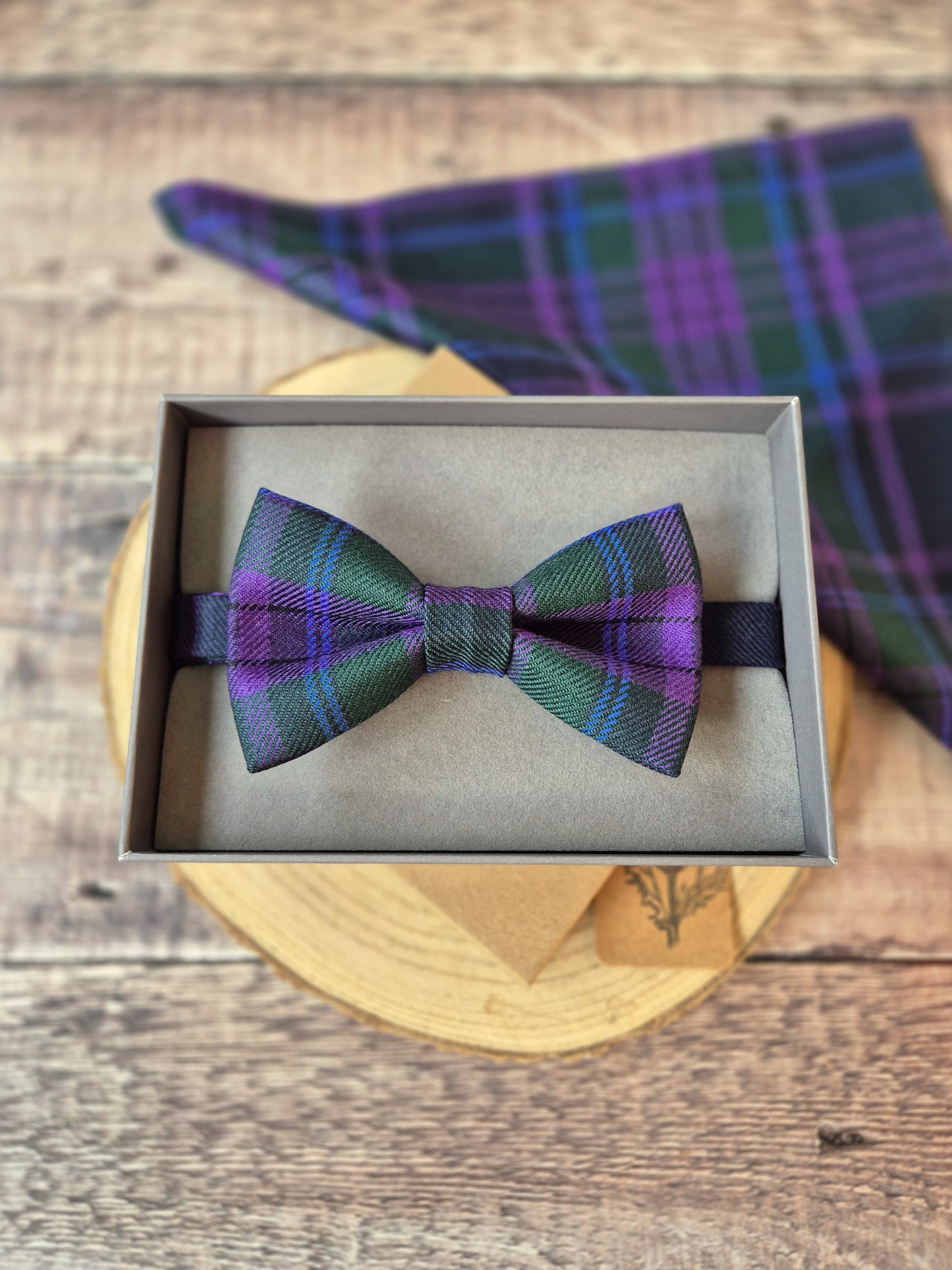 Spirit Of Scotland Tartan Bow Tie