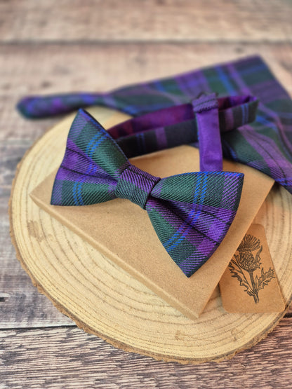 Spirit Of Scotland Tartan Bow Tie