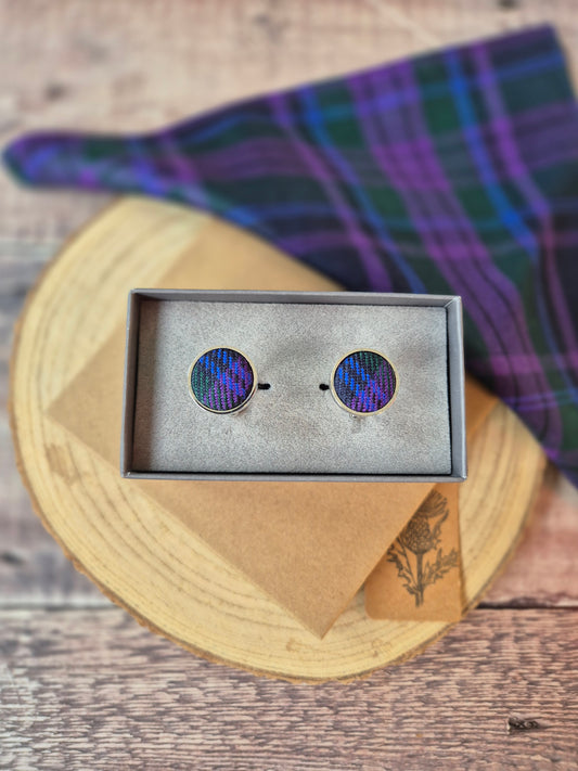 Spirit Of Scotland Tartan Cufflinks