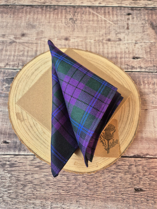 Spirit Of Scotland Tartan Pocket Square