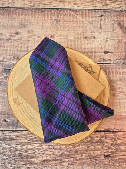 Spirit Of Scotland Tartan Pocket Square