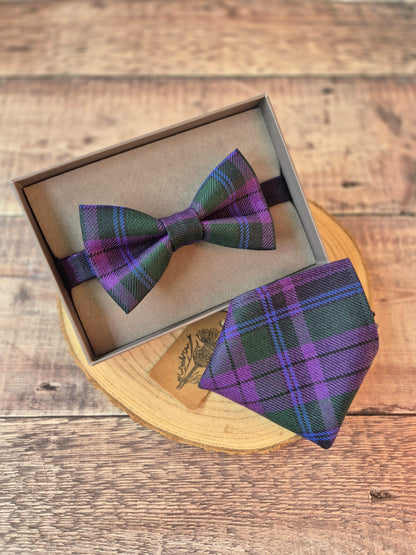 Spirit Of Scotland Tartan Bow Tie