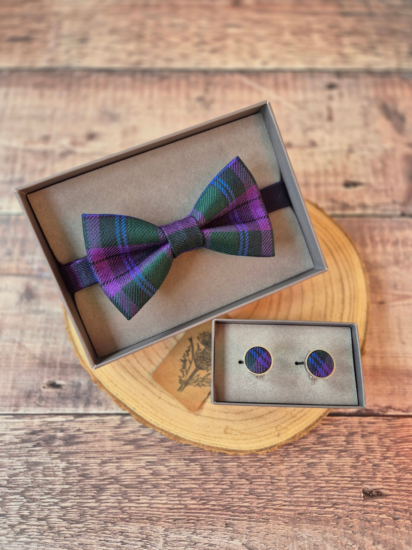 Spirit Of Scotland Tartan Bow Tie