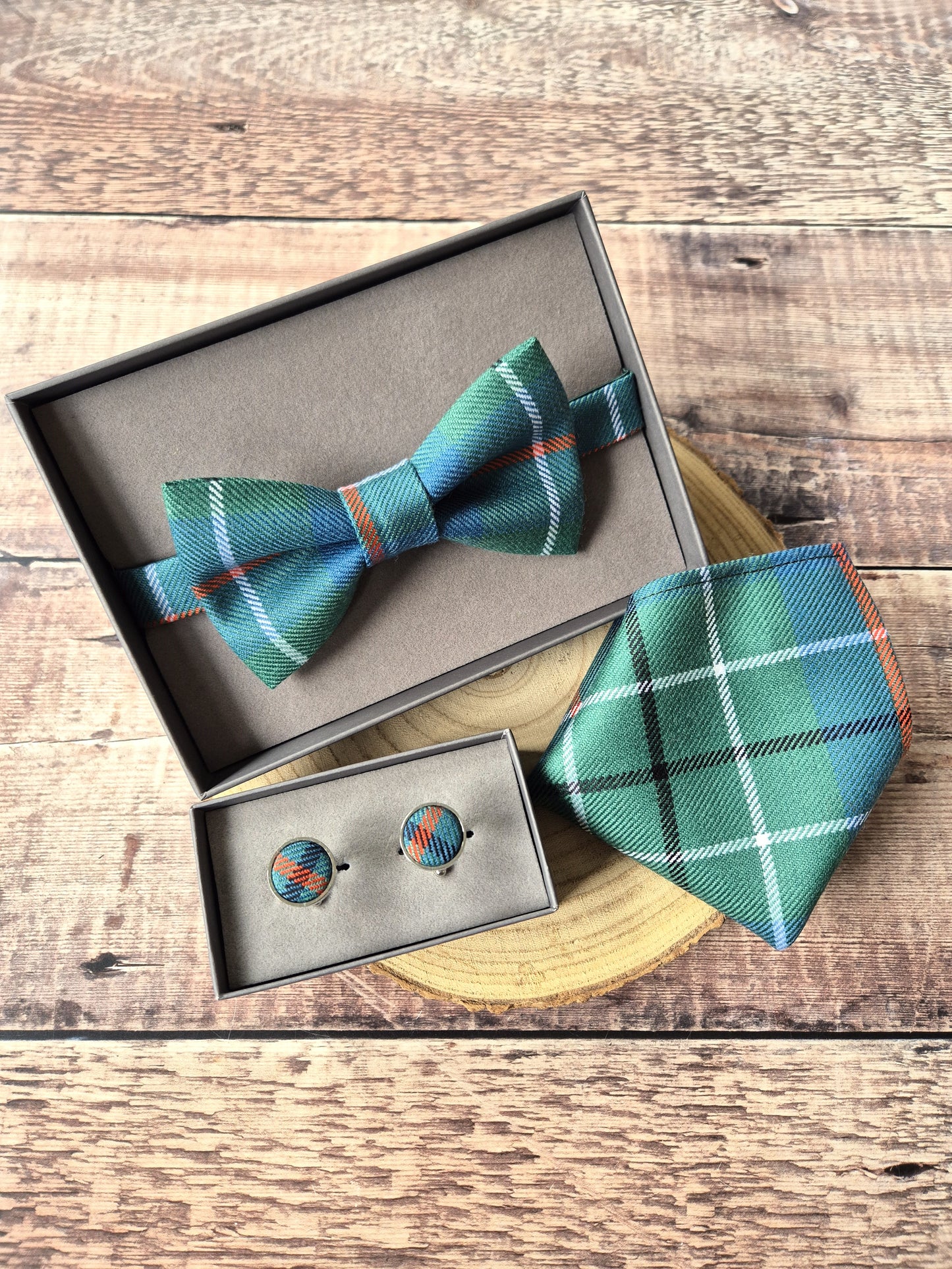 Duncan Tartan Cufflinks