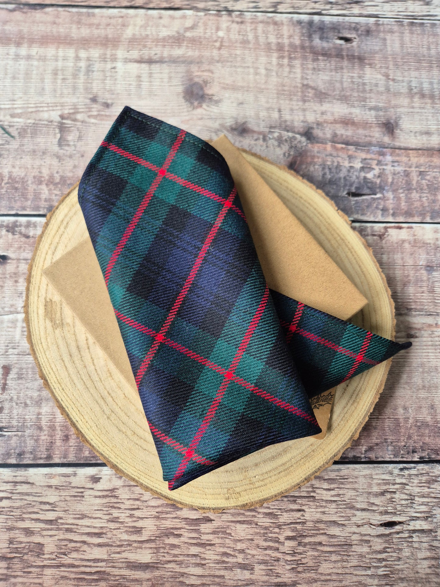 Murray Of Atholl Tartan Pocket Square
