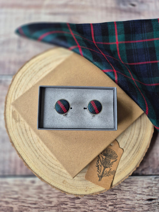 Murray Of Atholl Tartan Cufflinks