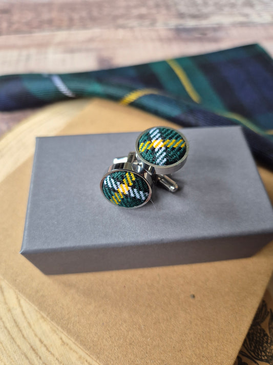Campbell Of Loudoun Tartan Cufflinks