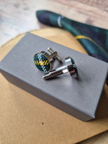Campbell Of Loudoun Tartan Cufflinks