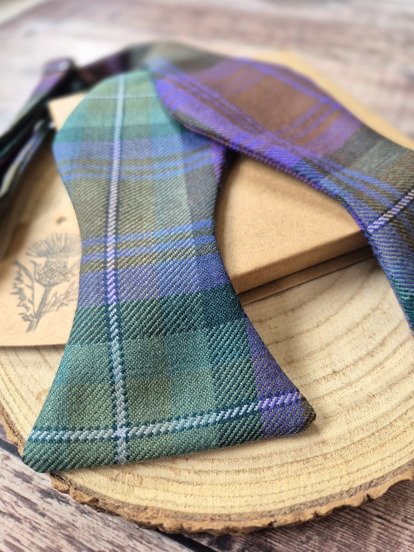 Isle of Skye Tartan Self-Tie Bowtie