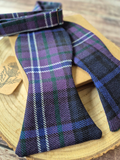 Scotland Forever Tartan Self-Tie Bowtie