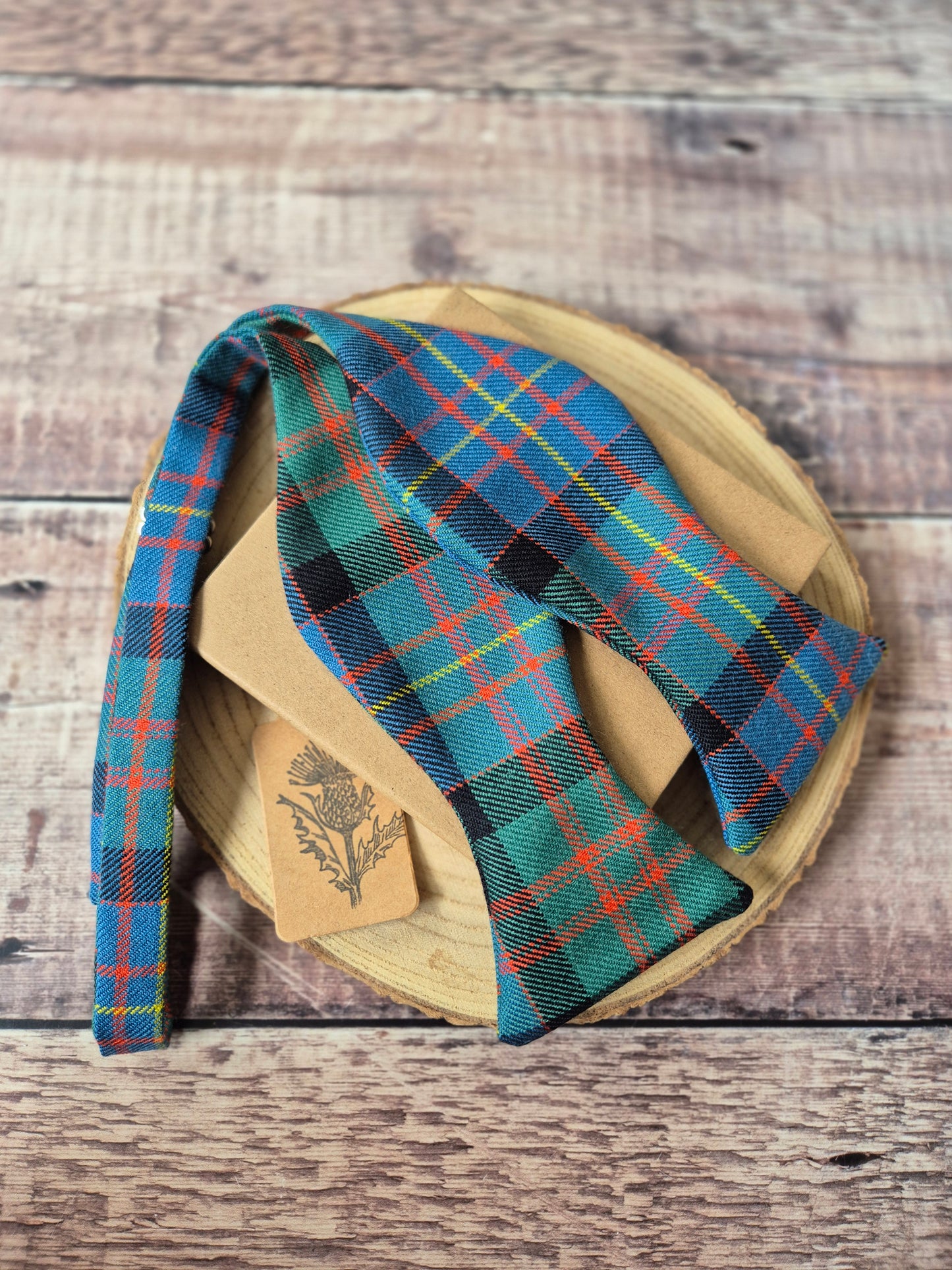 Clan Tartan Self-Tie Bowtie