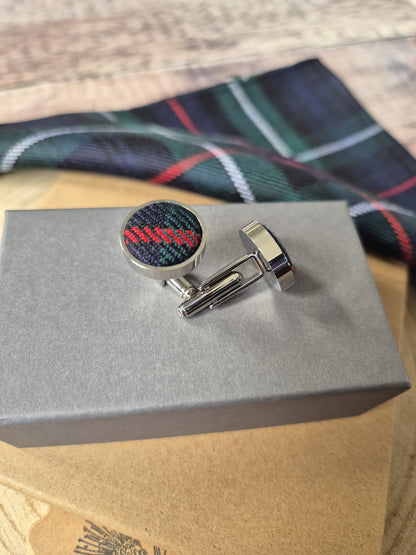 Mackenzie Tartan Cufflinks