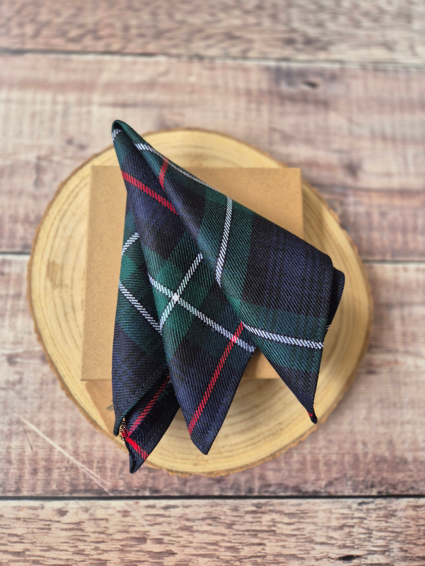 Mackenzie Tartan Pocket Square