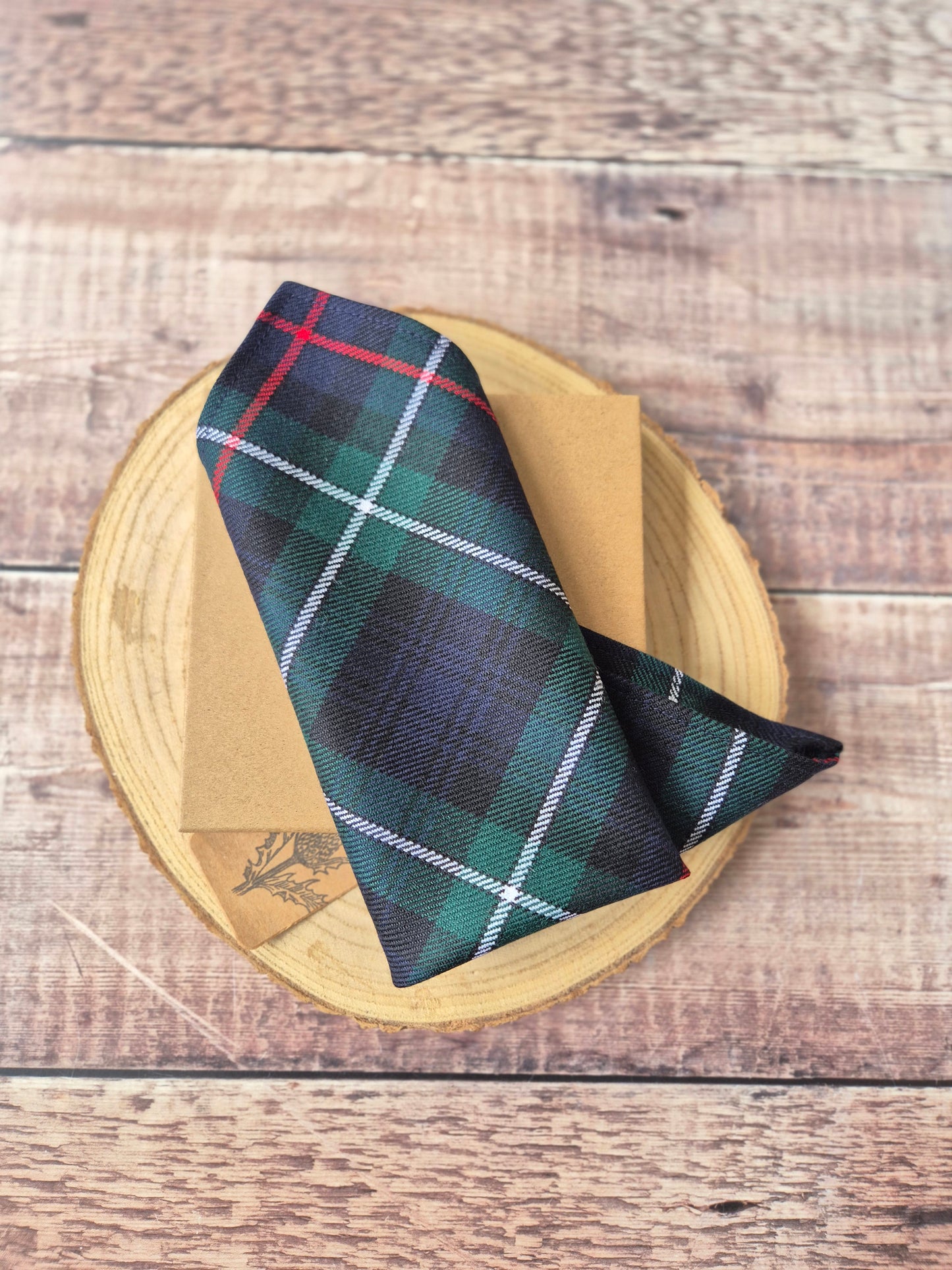 Mackenzie Tartan Pocket Square