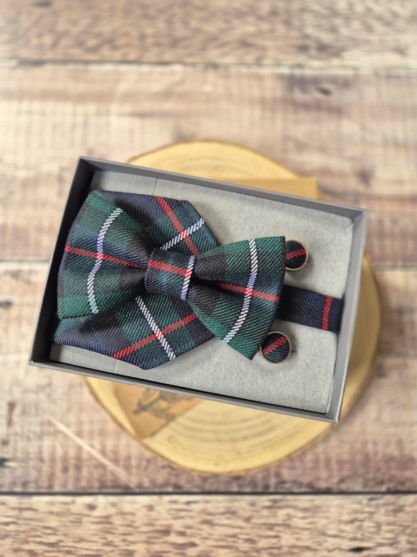 Mackenzie Tartan Bow Tie