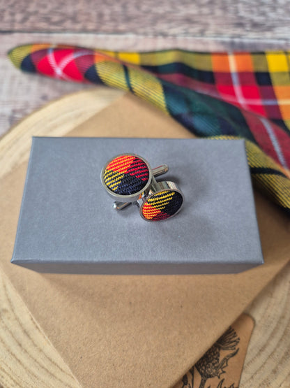 Buchanan Tartan Cufflinks