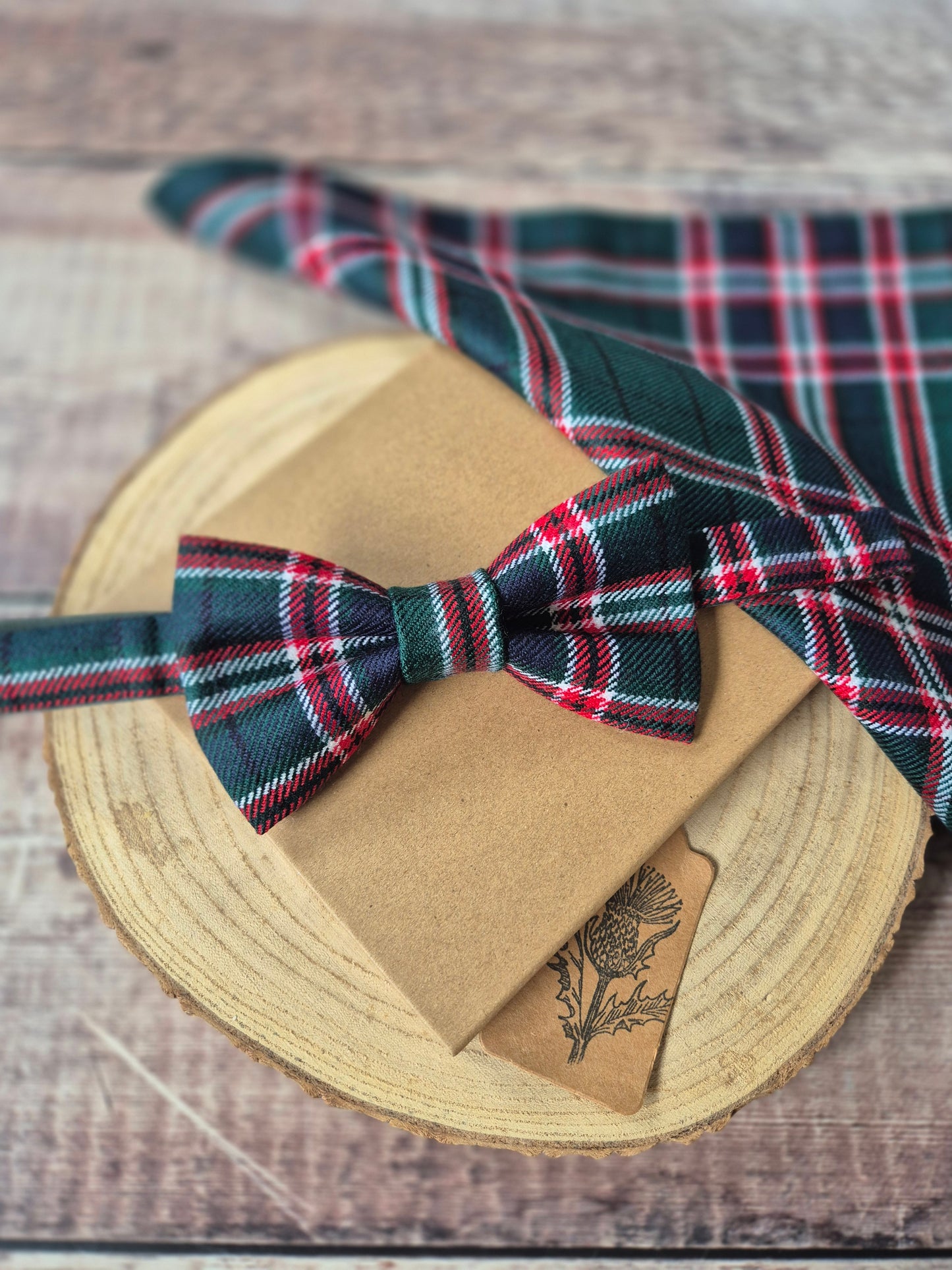 MacFarlane Tartan Bow Tie