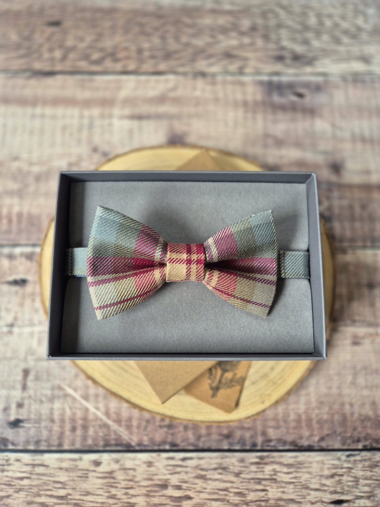 Auld Scotland Tartan Bow Tie