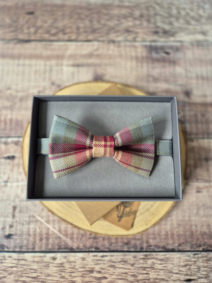 Auld Scotland Tartan Bow Tie