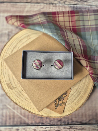 Auld Scotland Tartan Cufflinks