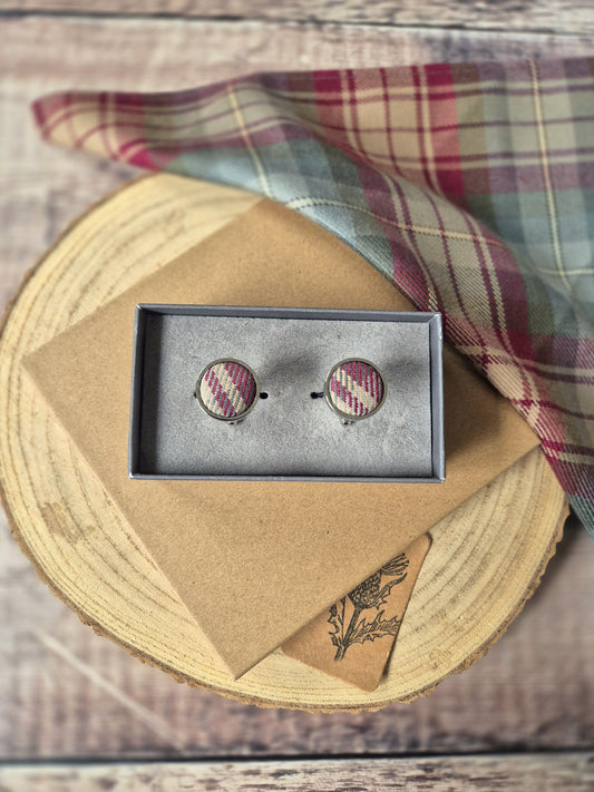 Auld Scotland Tartan Cufflinks