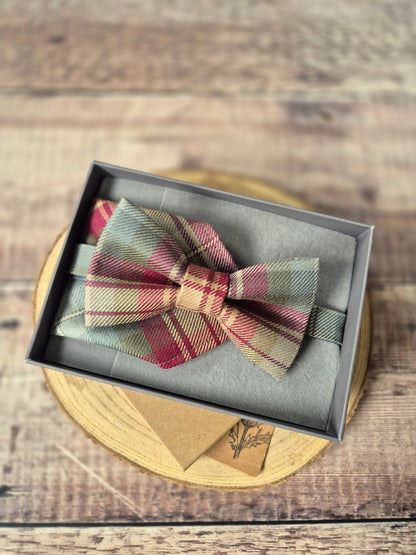 Auld Scotland Tartan Bow Tie
