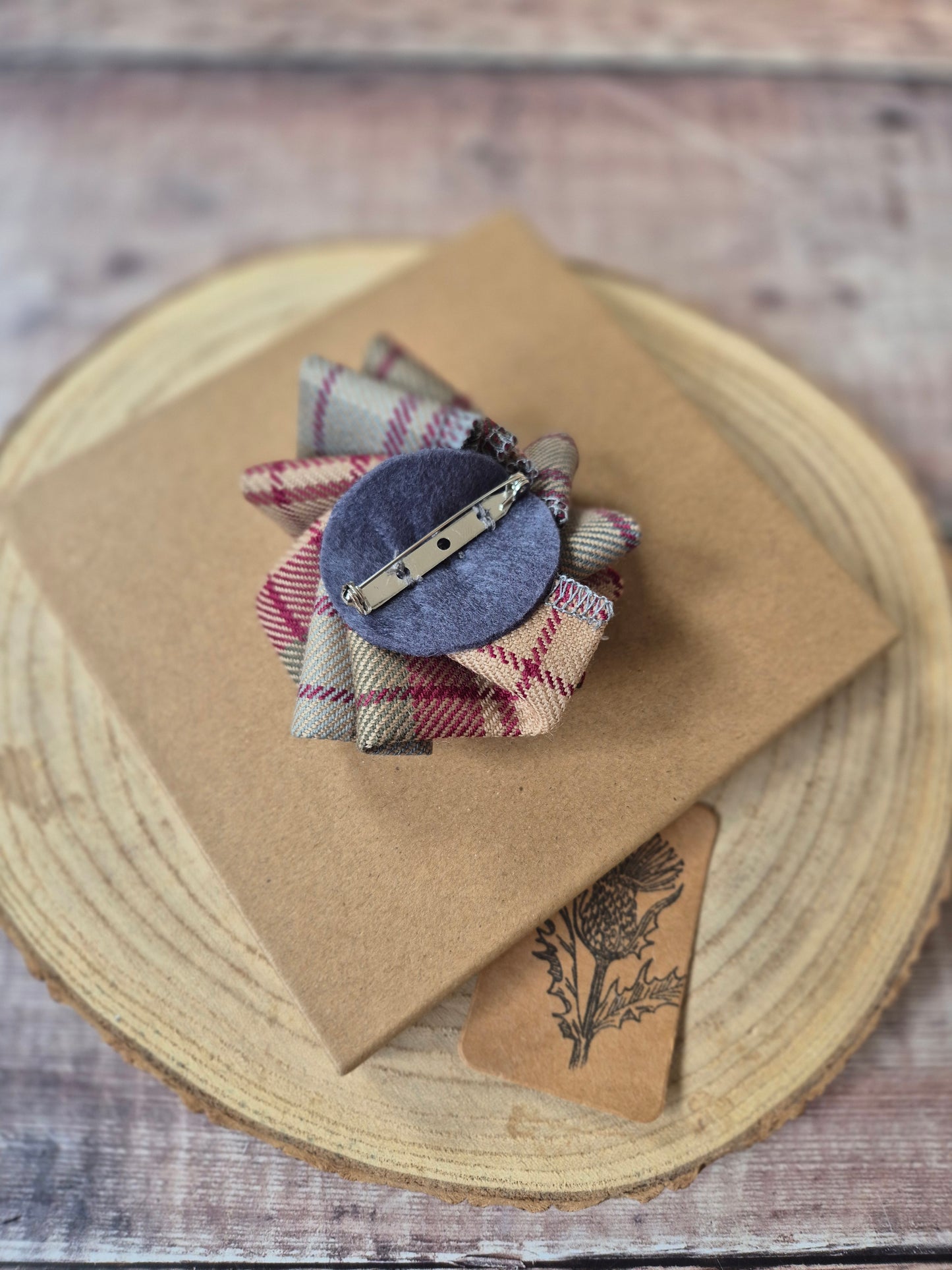 Auld Scotland Tartan Corsage