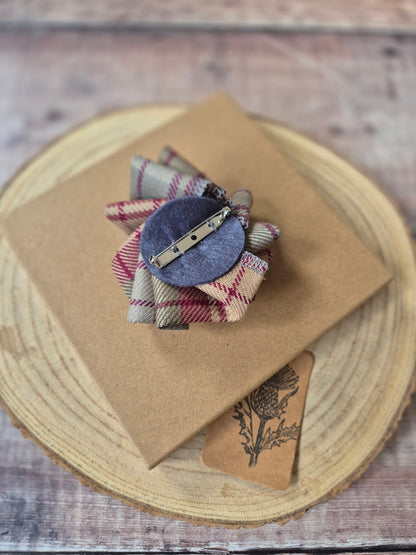 Auld Scotland Tartan Corsage