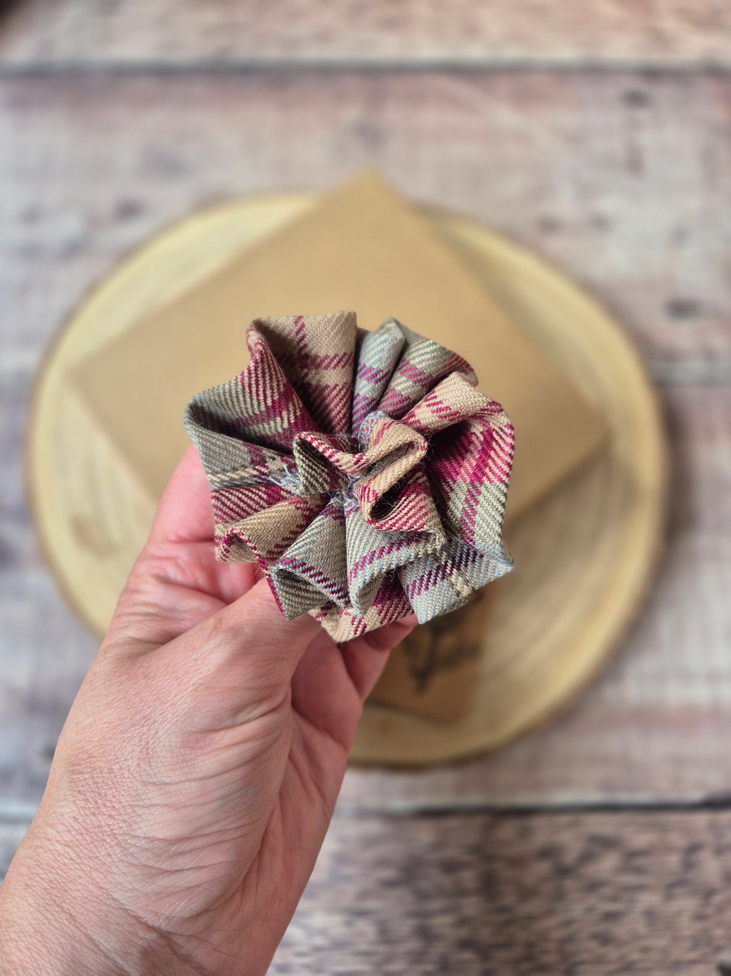 Auld Scotland Tartan Corsage