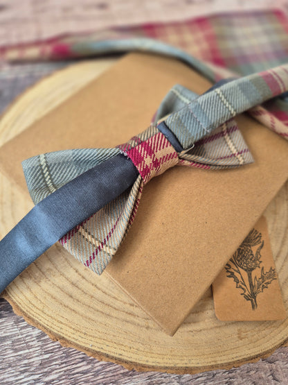 Auld Scotland Tartan Bow Tie