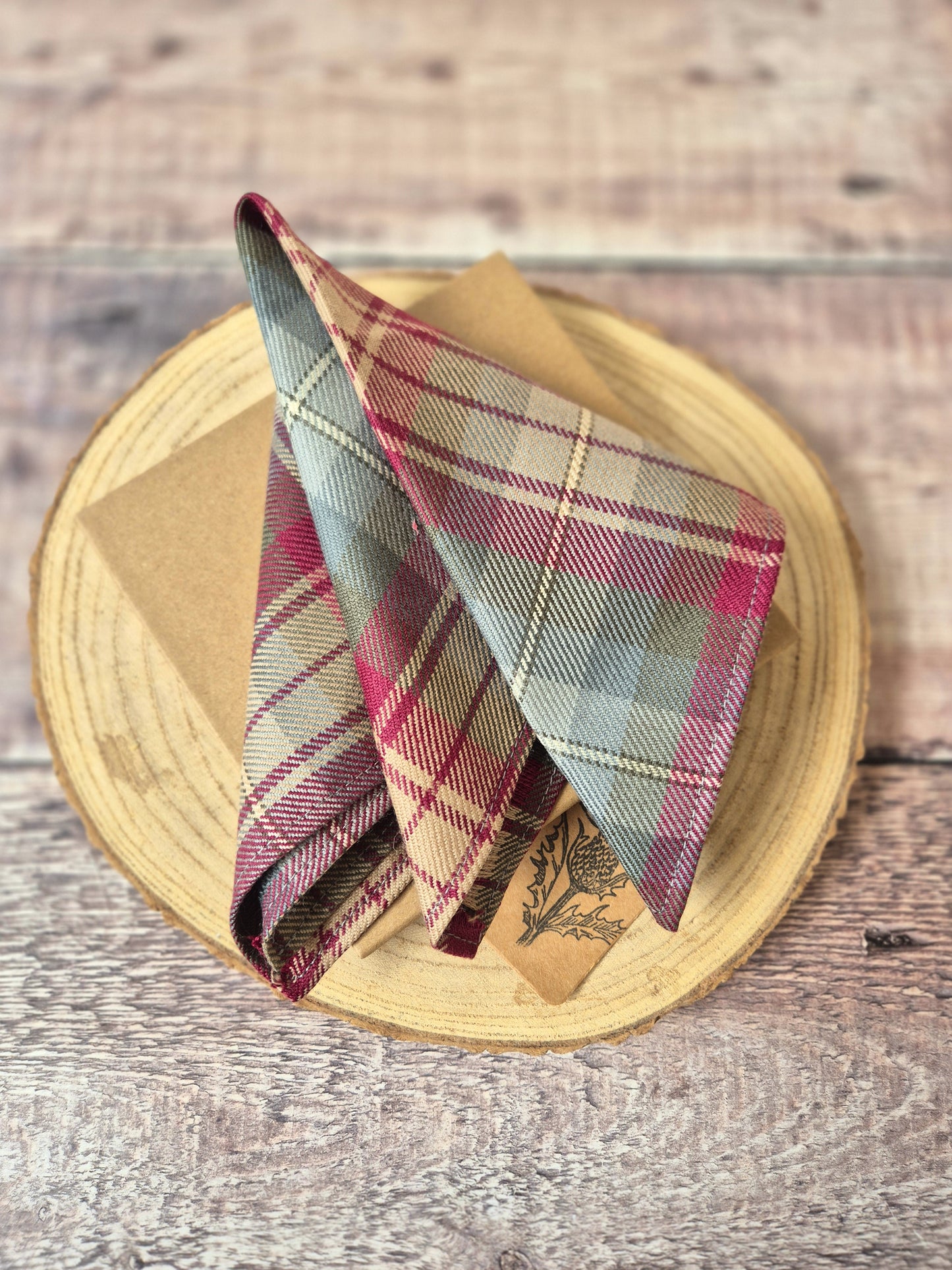 Auld Scotland Tartan Pocket Square