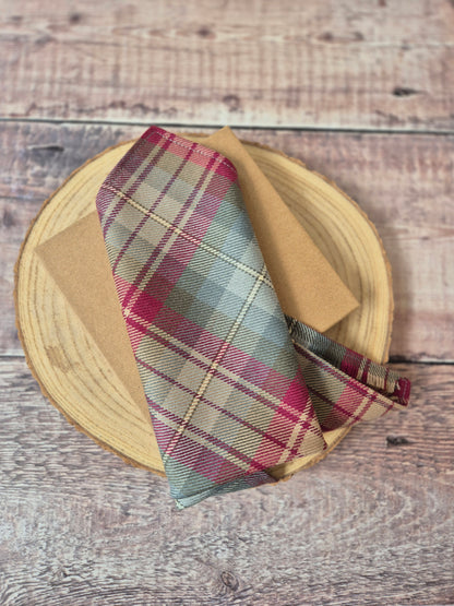 Auld Scotland Tartan Pocket Square