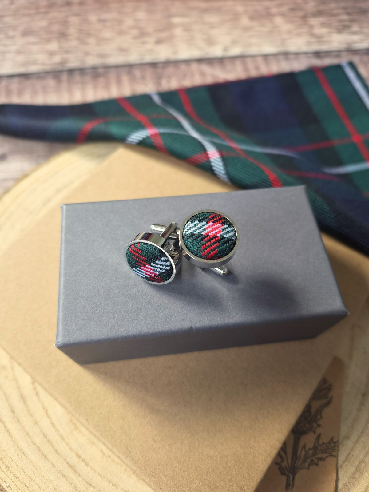 Ferguson Tartan Cufflinks