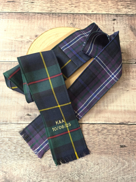 Custom Tartan Handfasting