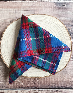 Edinburgh Tartan Pocket Square