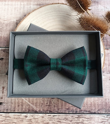 Black Watch Tartan Bowtie