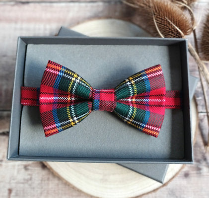 Royal Stewart Tartan Bowtie