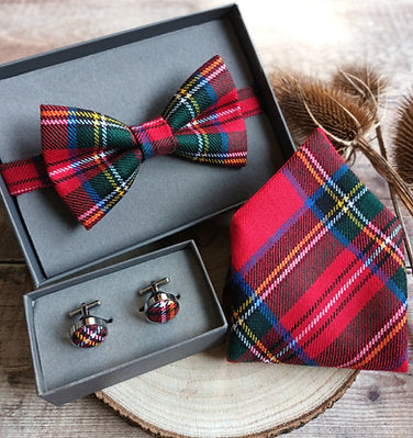 Royal Stewart Tartan Bowtie